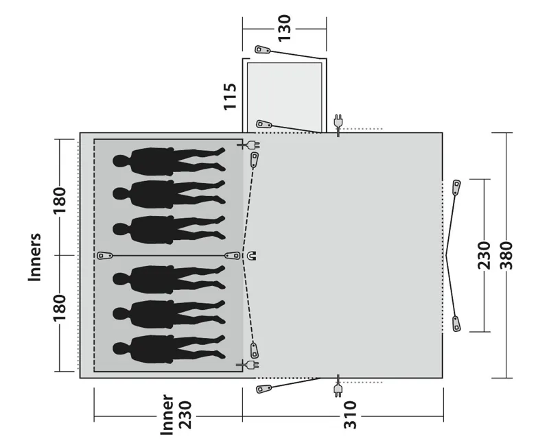 Outwell Montana 6PE Tent - 2021 Model-5